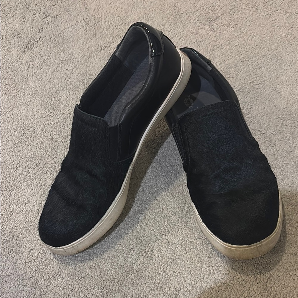 Dr. Scholl's Black Slip-On Sneakers